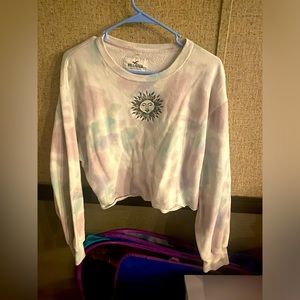 Hollister long sleeve crop